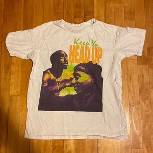 Tupac-keep ya head up- T shirt